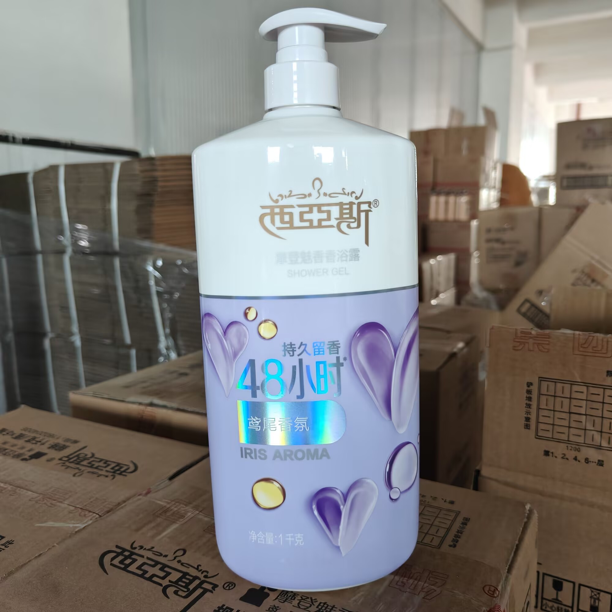 Perfume Fragrance Body Wash - جل استحمام عطري 1000 مل، رومانسية