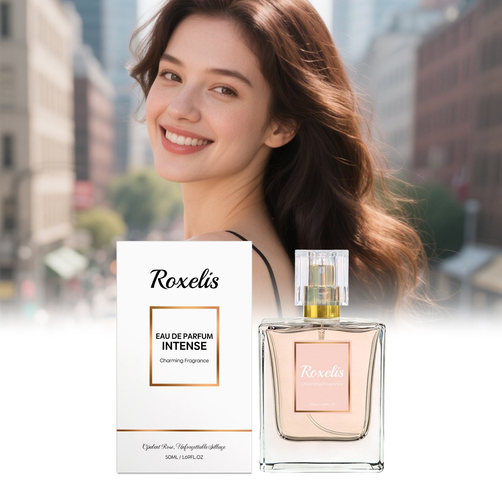 Perfume Fragrance Mist - بخاخ عطر الورد والفانيليا، رائحة غنية