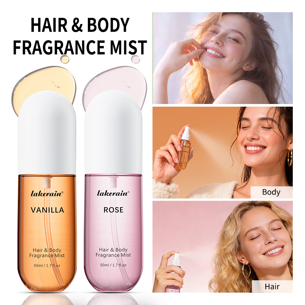 Perfume Fragrance Mist - بخاخ عطر الفانيليا والورد 50 مل