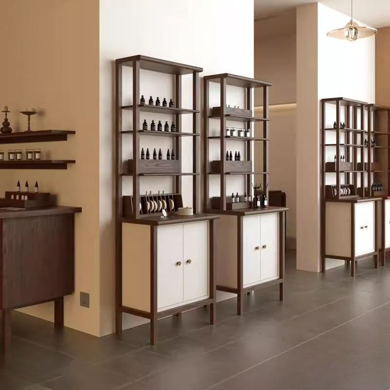 Perfume In Fragrance Shop - خزانة حائط لمتجر العطور، خزانة عرض