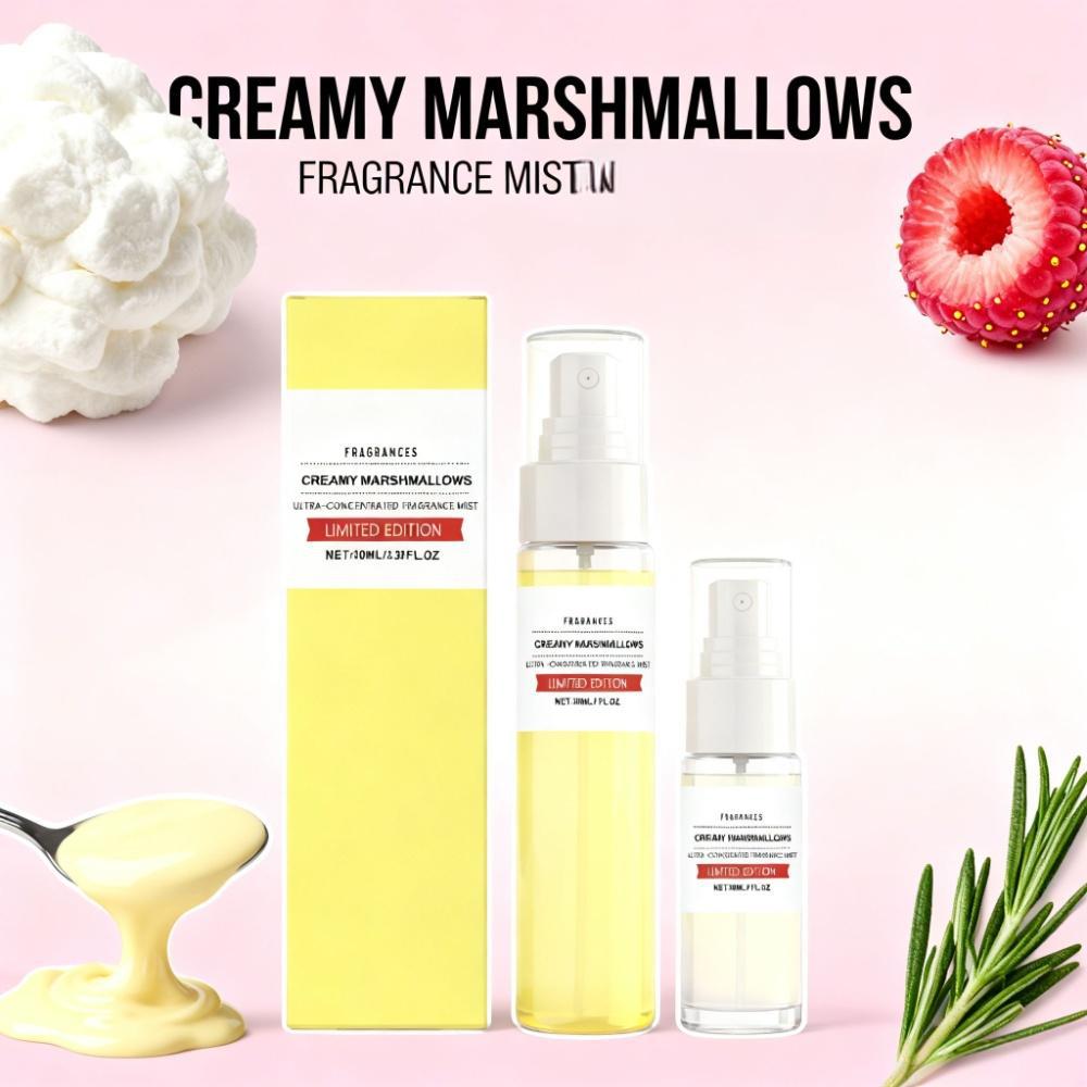 Perfume Fragrance Mist - رذاذ عطر مارشميلو كريمي، رائحة الذواقة