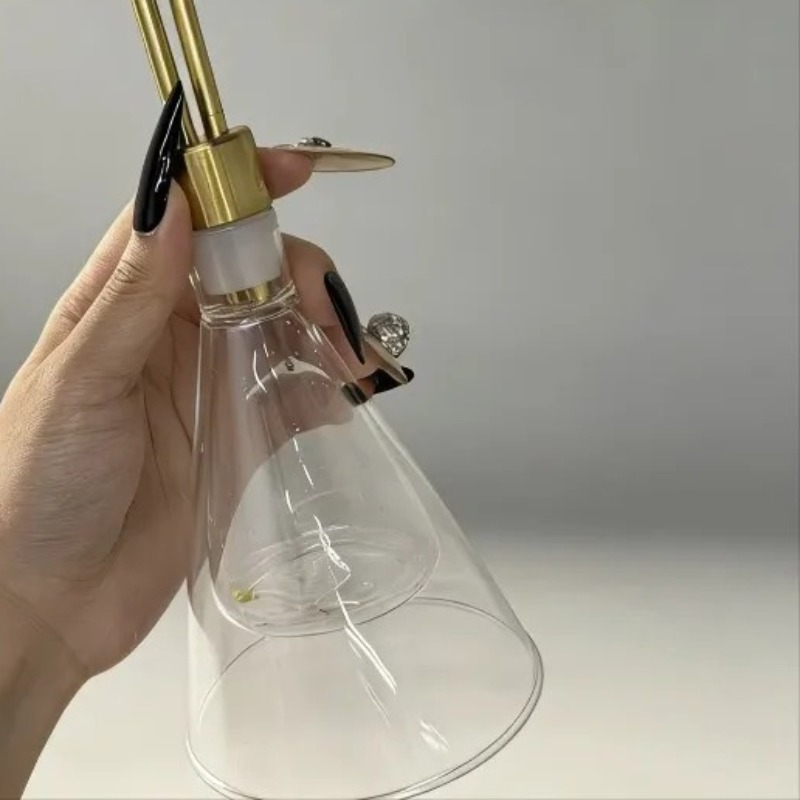 Perfume In Fragrance Shop - زجاجة اختبار عطور زجاجية ذهبية الرأس
