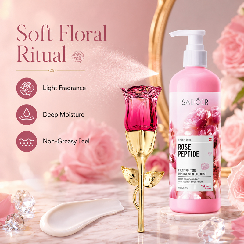 مجموعة عطر الورد ولوشن الجسم ل - مراجعة Perfume Fragrance Moisturizer وسعره