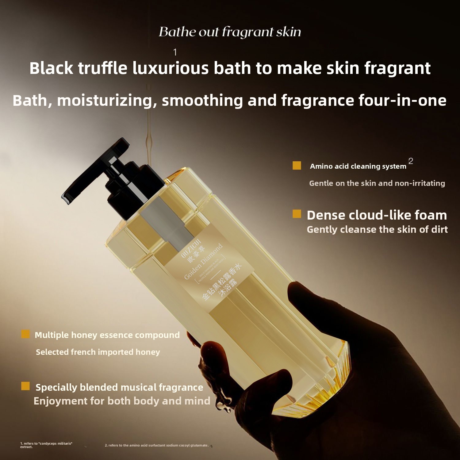 جل استحمام عطري بالكمأة السودا - مراجعة Perfume Fragrance Moisturizer وسعره